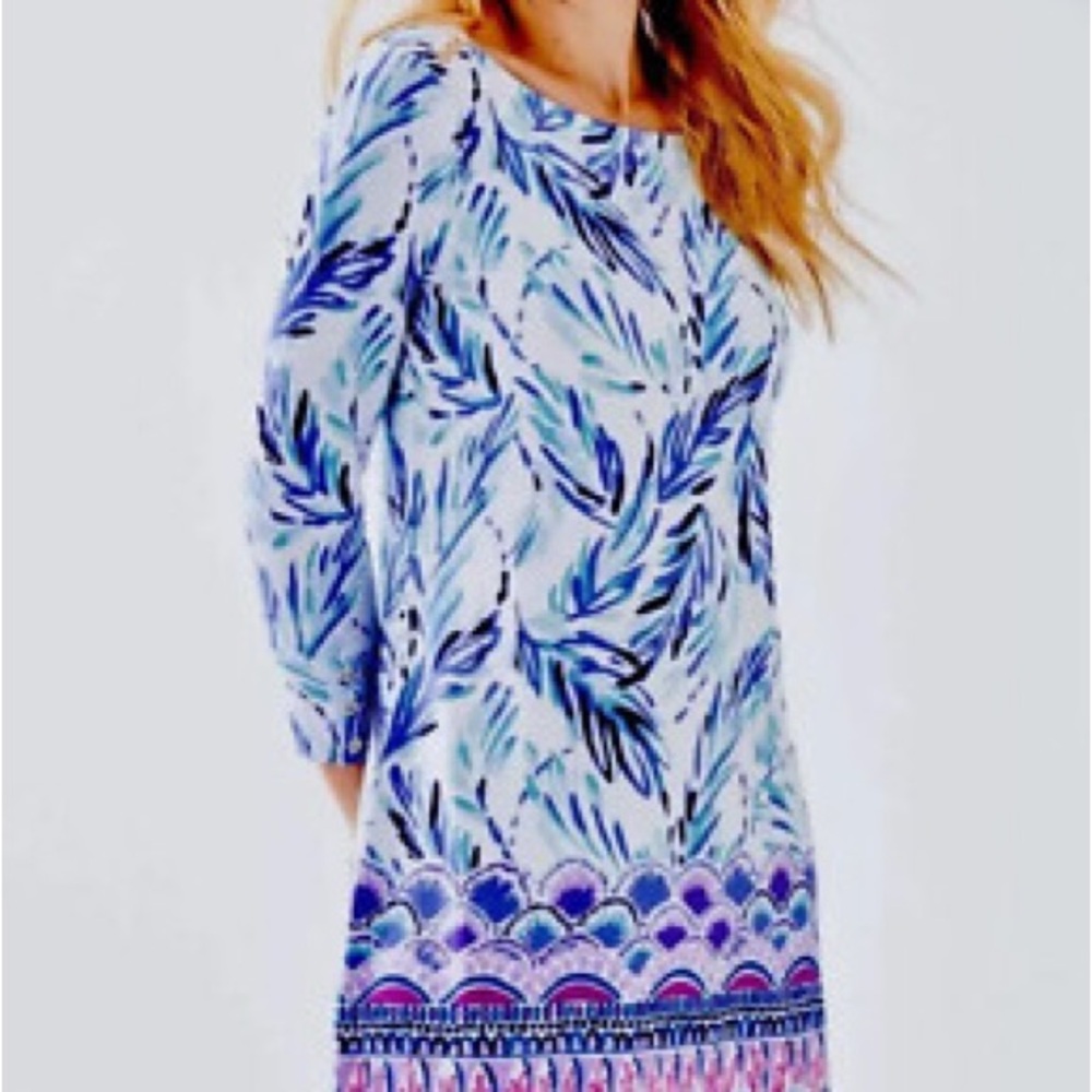 NWT Lilly Pulitzer Sophie Dress in Flock Together - UPF 50+